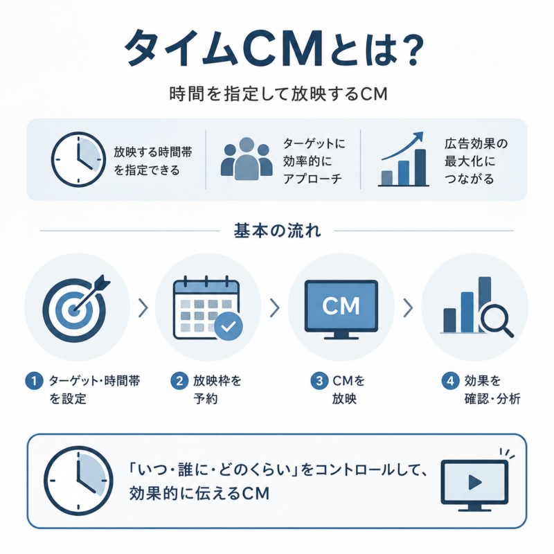 タイムCMとは