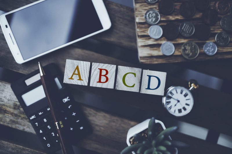 アルファベット/お金