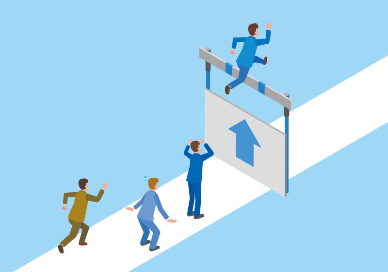 再挑戦/チャレンジ/ハードル