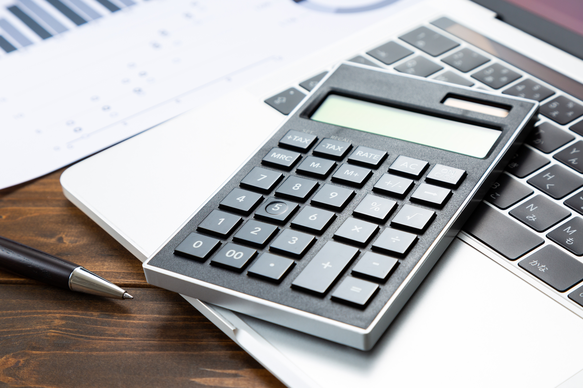 電卓/会計/費用/料金/グラフ