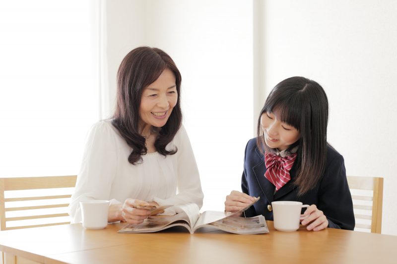 親子/母親/子供