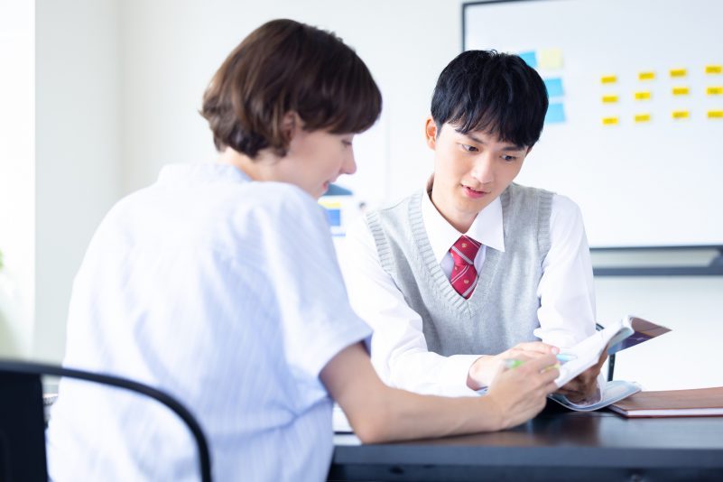 外国人講師/高校生/英語/勉強/学習