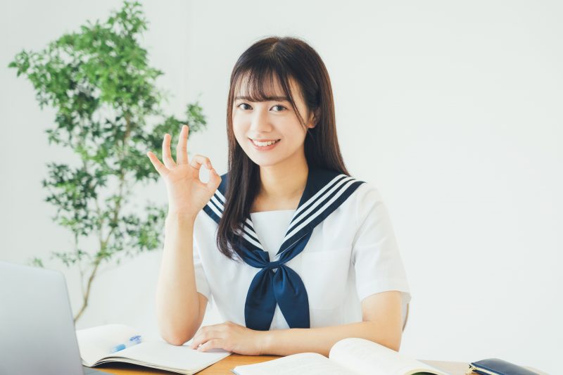 高校生/女性/OK/制服